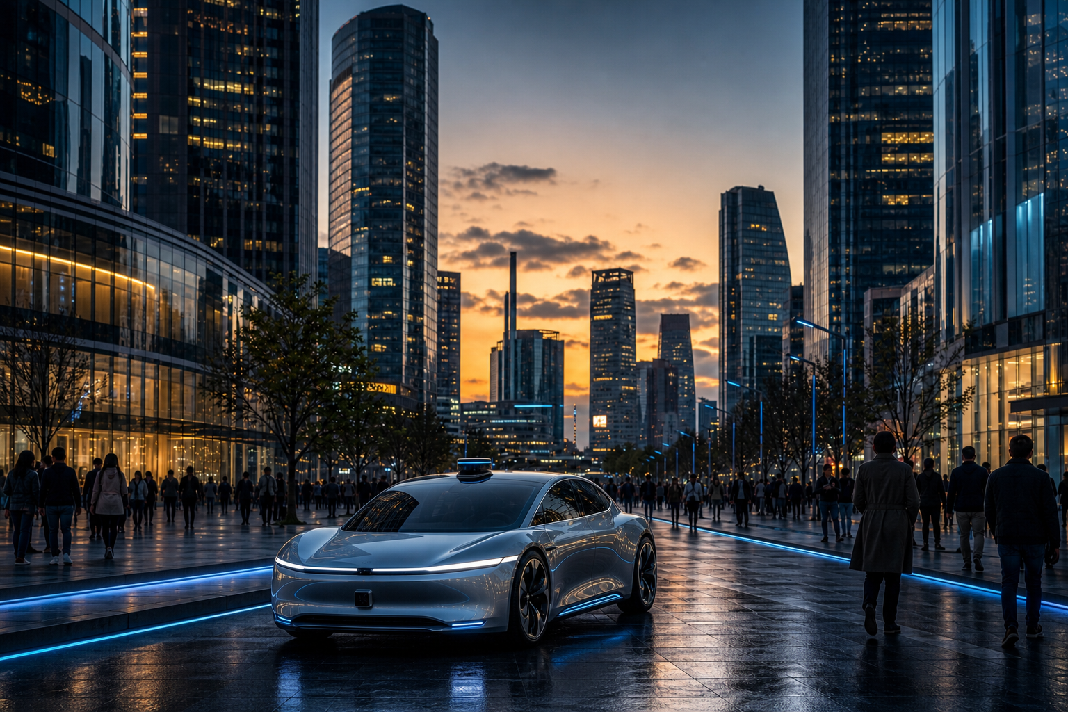 Driverless Vehicle on City Streets